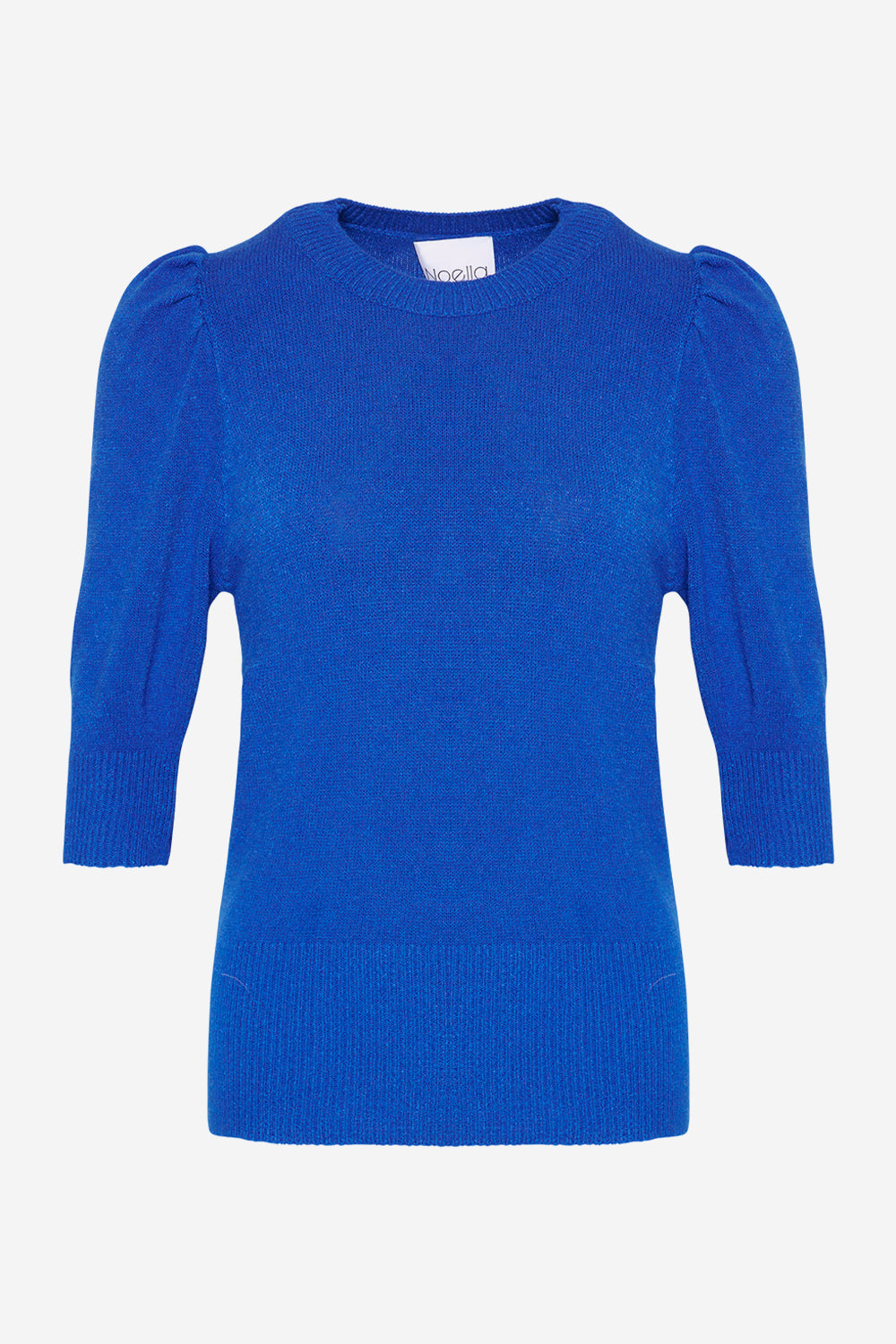 Noellas Pax Knit Sweater Blue. Køb Bluser hos www.noellafashion.dk