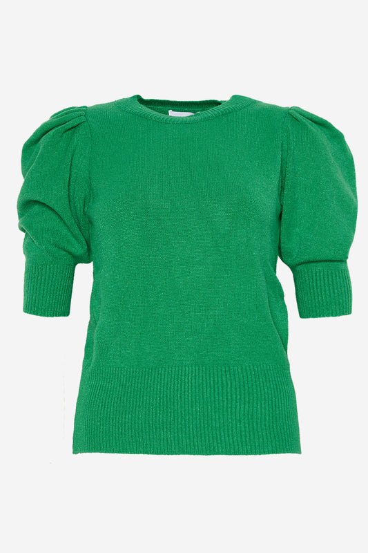 Noellas Pax Knit Sweater Green. Køb Striktrøjer hos www.noellafashion.dk