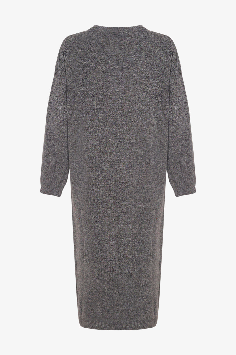 Penn Knit Dress Dark Grey Melange