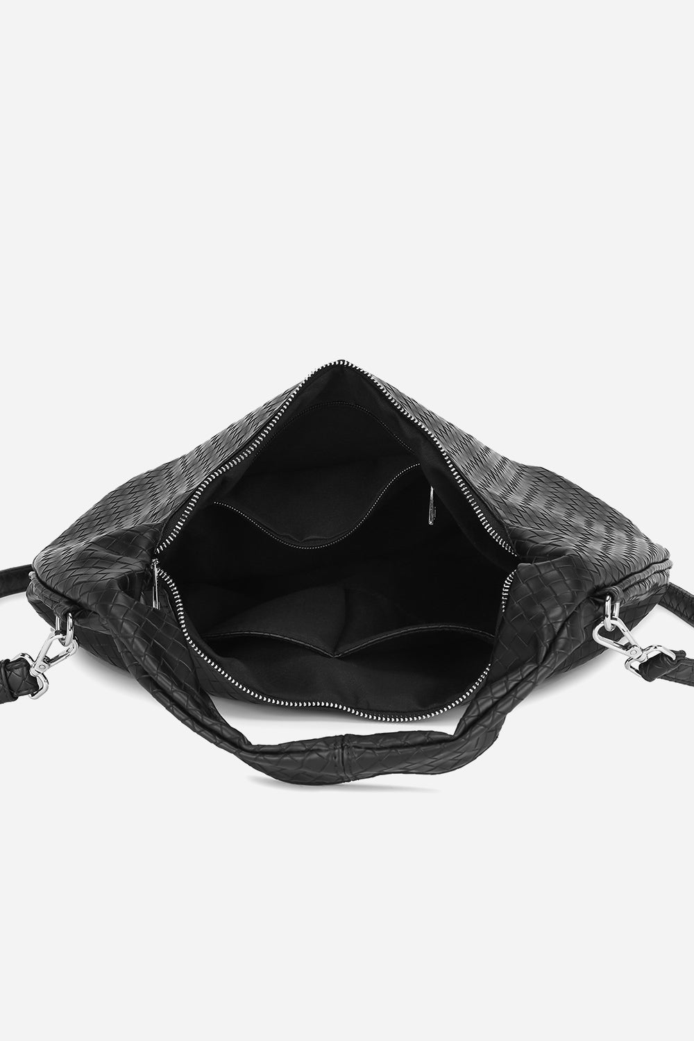 Peony Hobo Bag Black