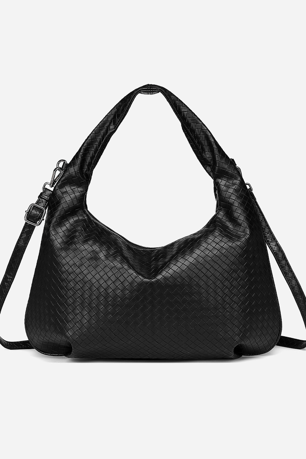 Peony Hobo Bag Black