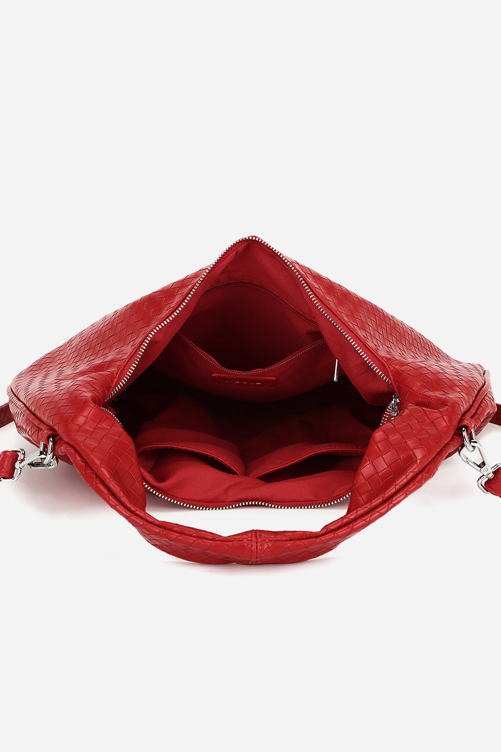 Peony Hobo Bag Red