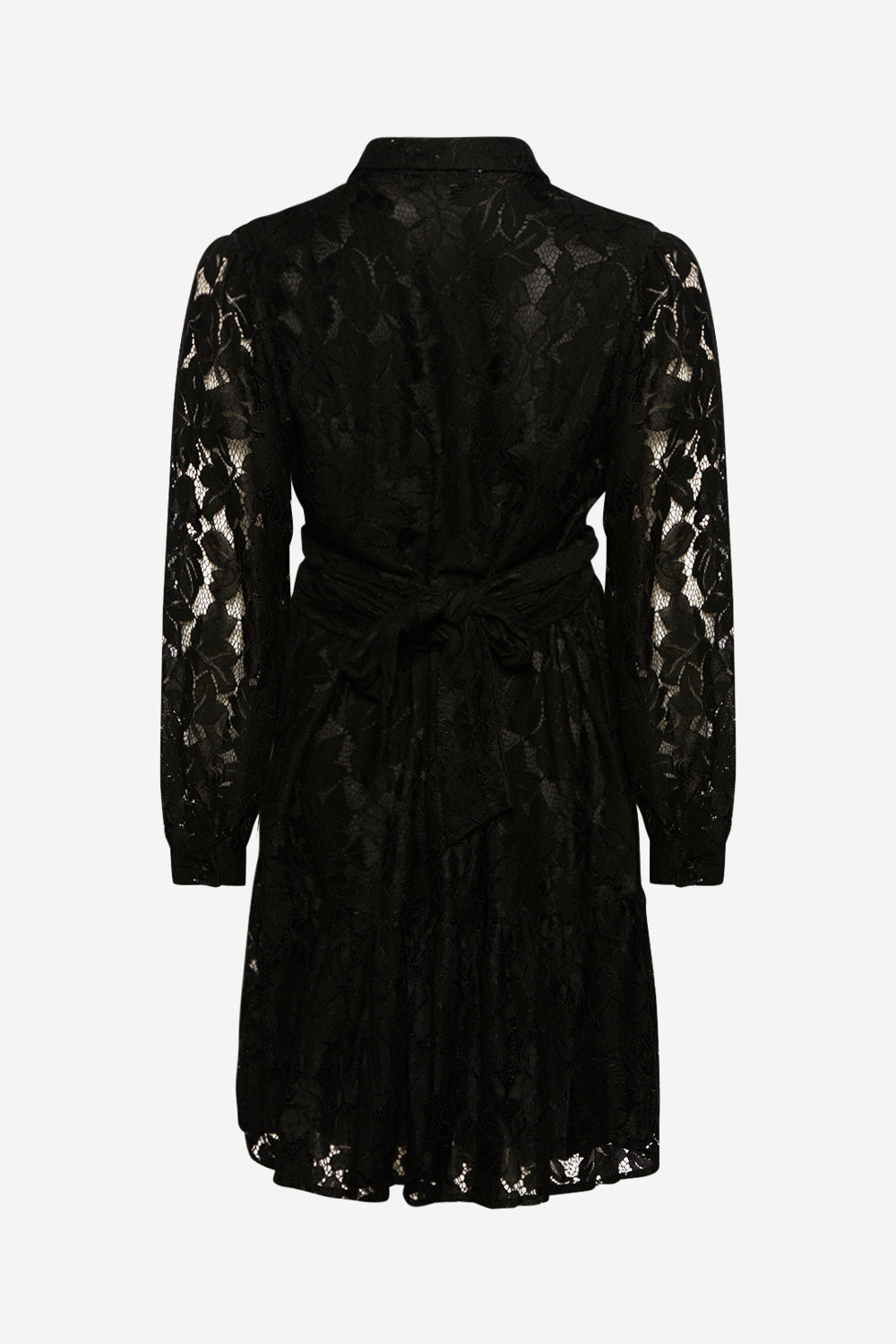 Pixi Shirt Dress Lace Black