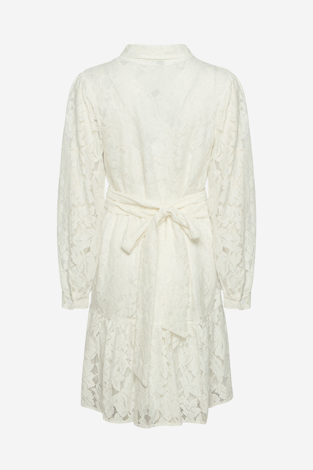 Pixi Shirt Dress Lace White