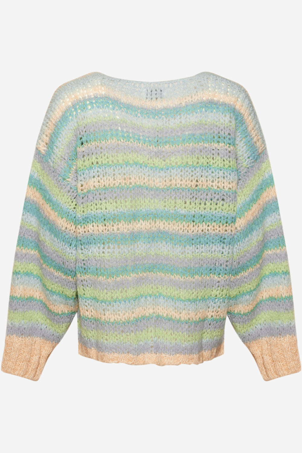 Noellas Pool Knit Cardigan Blue/Green Mix.