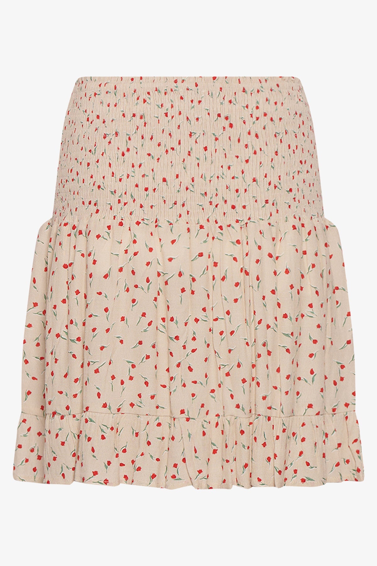 Renata Skirt Cream/Red Mini Flower