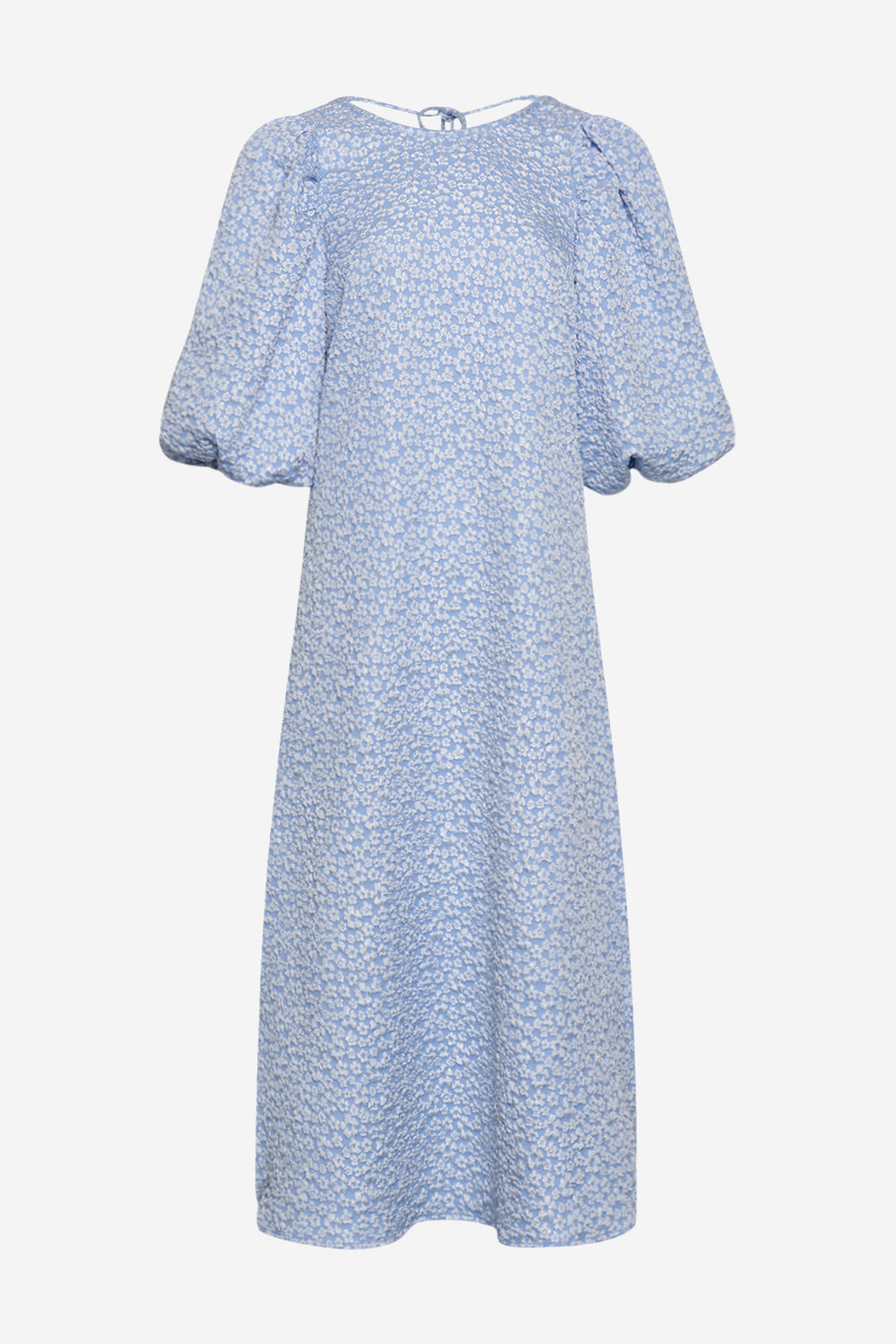 Noellas Reno Pastis Long Dress Light Blue. Køb Kjoler hos www.noellafashion.dk