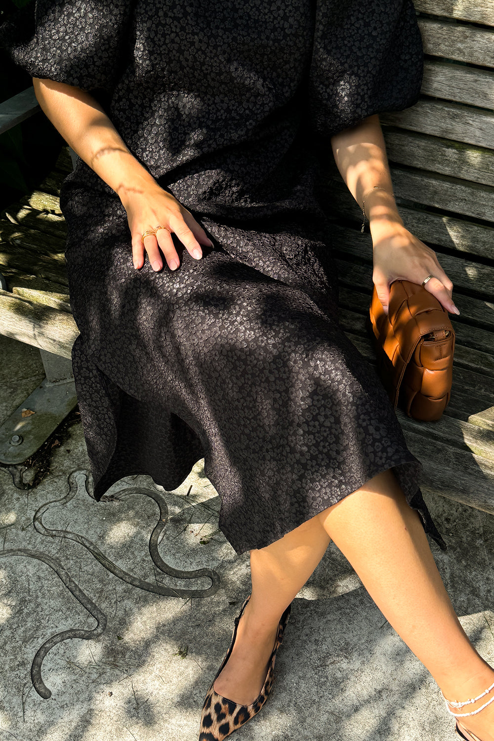 Reno Pastis Long Dress Black