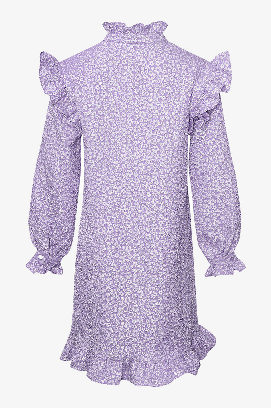 Reno Ruby Ruffle Dress Lilac