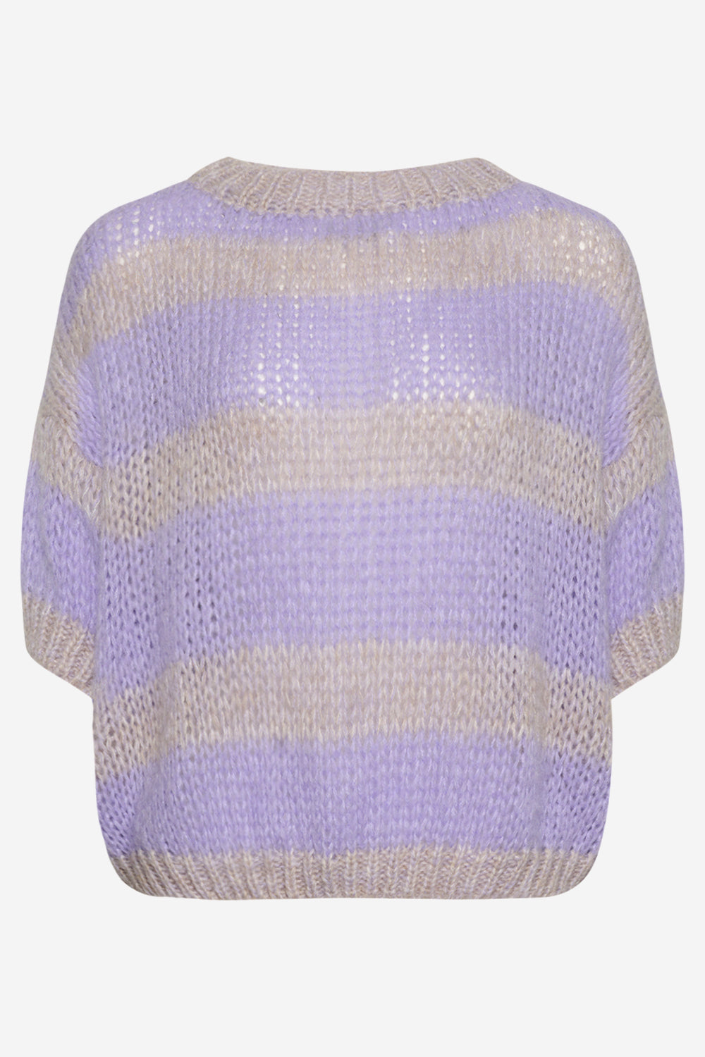 Noellas Riri Knit Jumper Lavender/Purple. Køb Striktrøjer hos www.noellafashion.dk