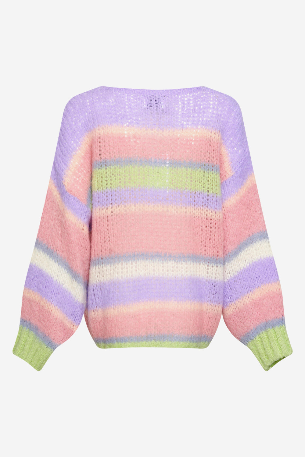 Rona Ella Knit Sweater Soft Pastel Mix