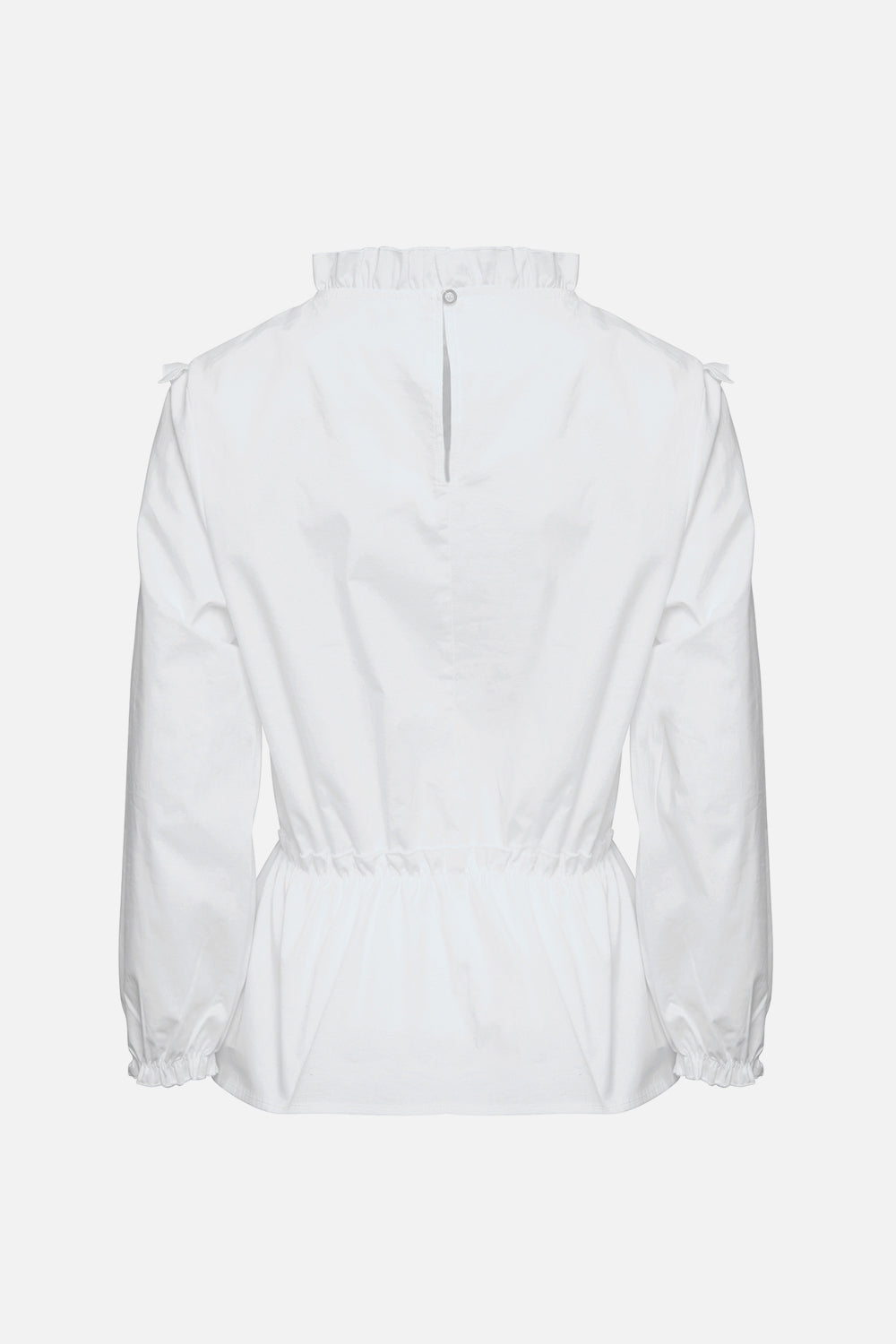 Rome Blouse Cotton Poplin White