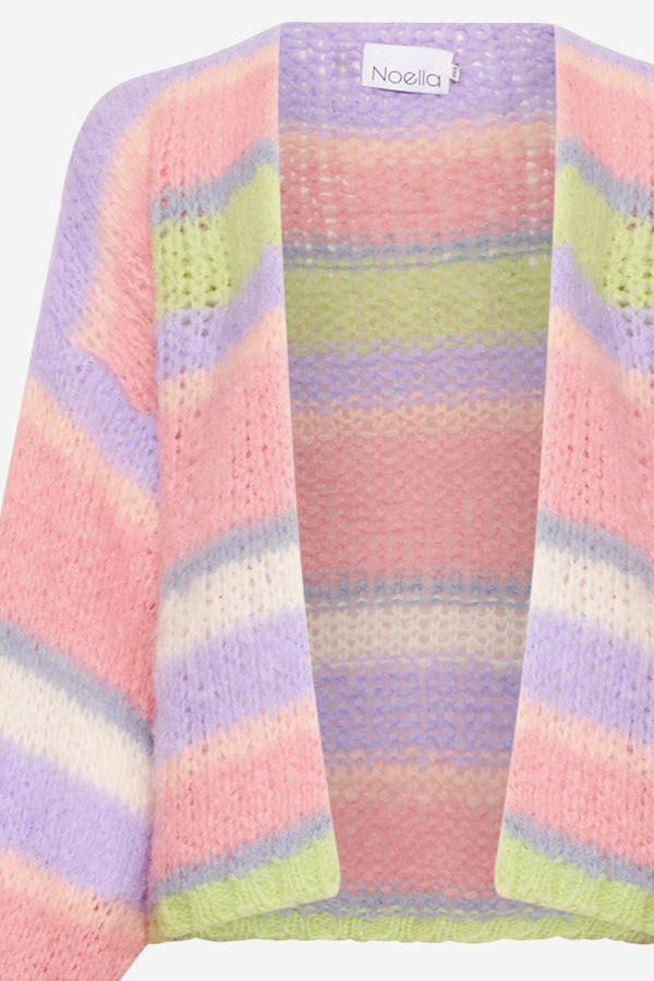 Rona Ella Knit Cardigan Soft Pastel Mix