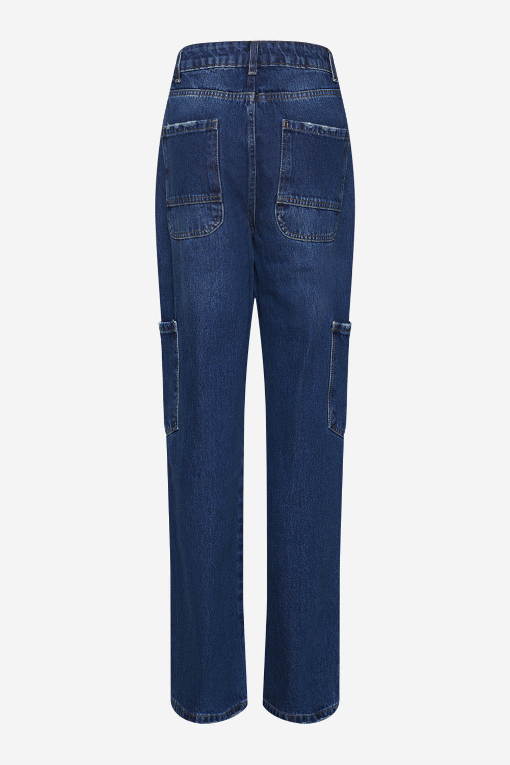 Rory Cargo Jeans Dark Blue Washed