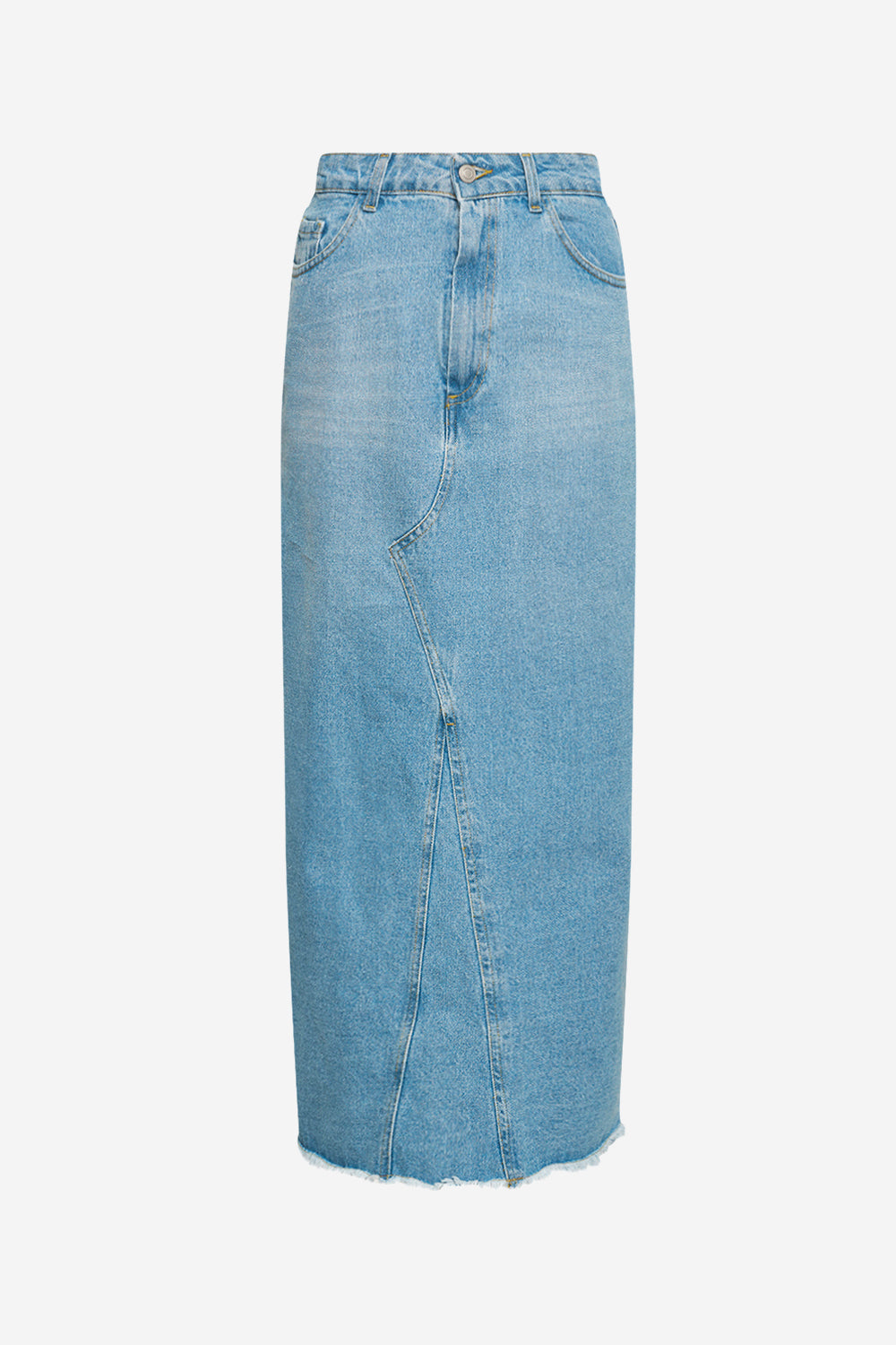 Noellas Rory Denim Skirt Light Blue Washed. Køb Nederdele hos www.noellafashion.dk