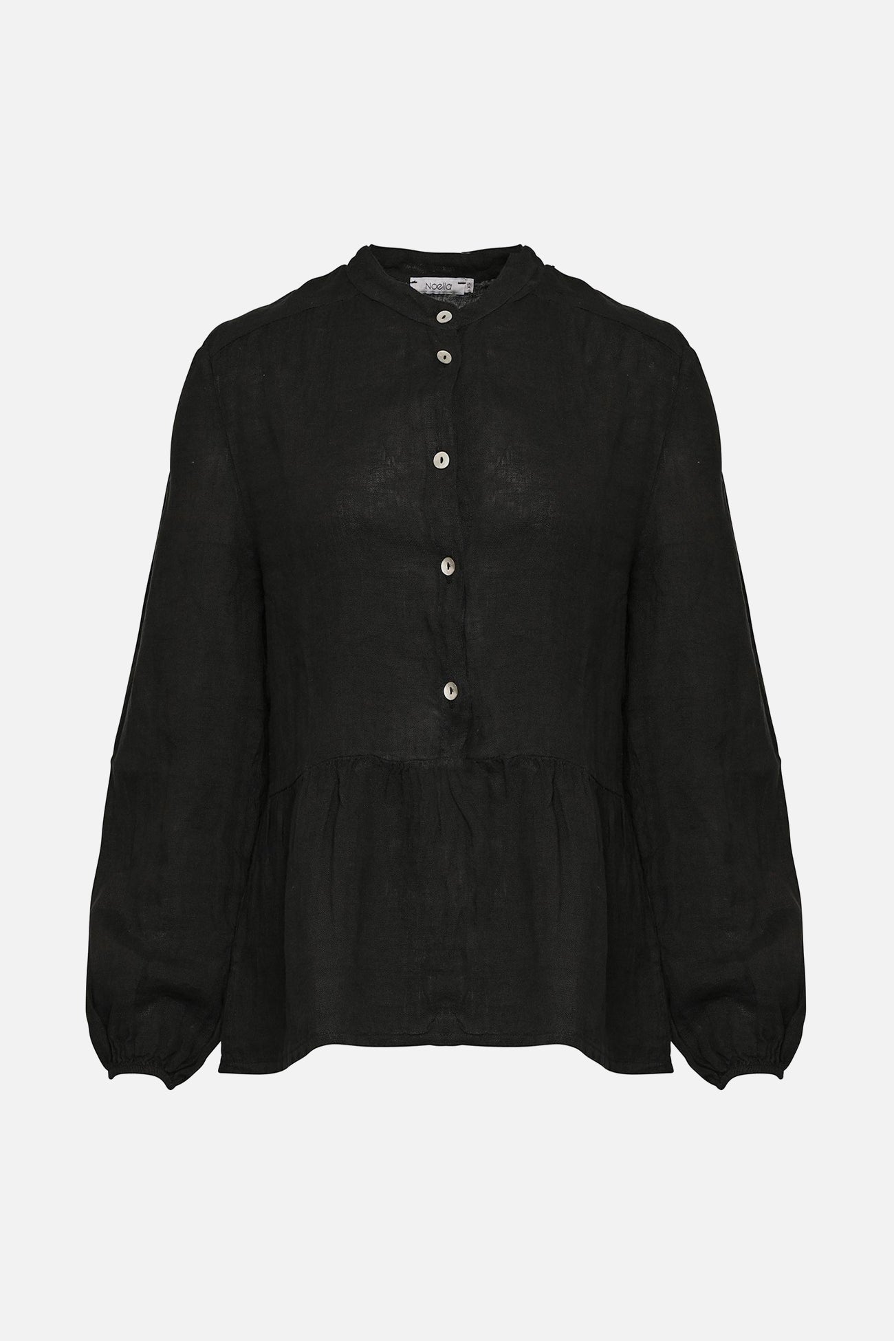 Rosi Blouse Linen Black