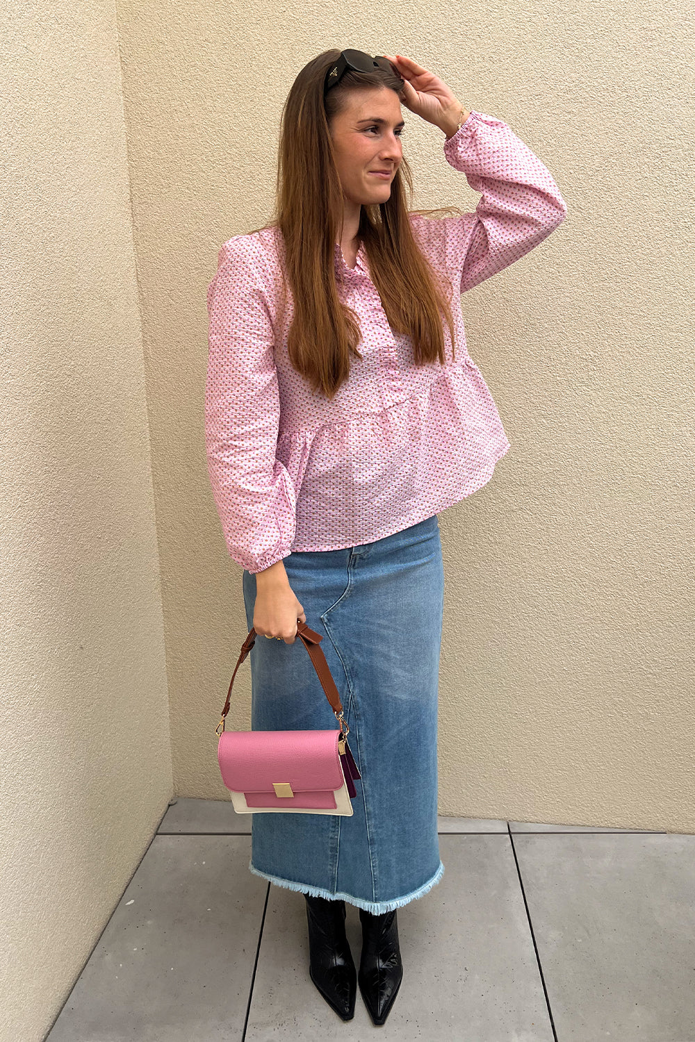 Ruby Matti Blouse Rose/Pink Apple