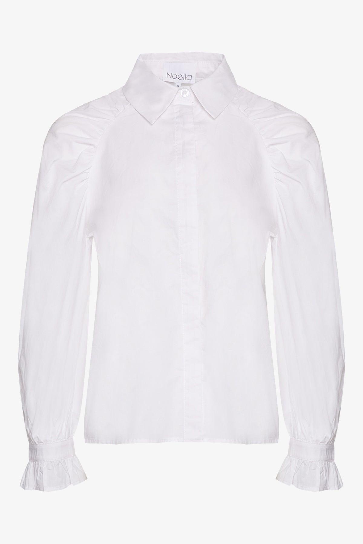 Noellas Rynn Shirt White. Køb Skjorter hos www.noellafashion.dk