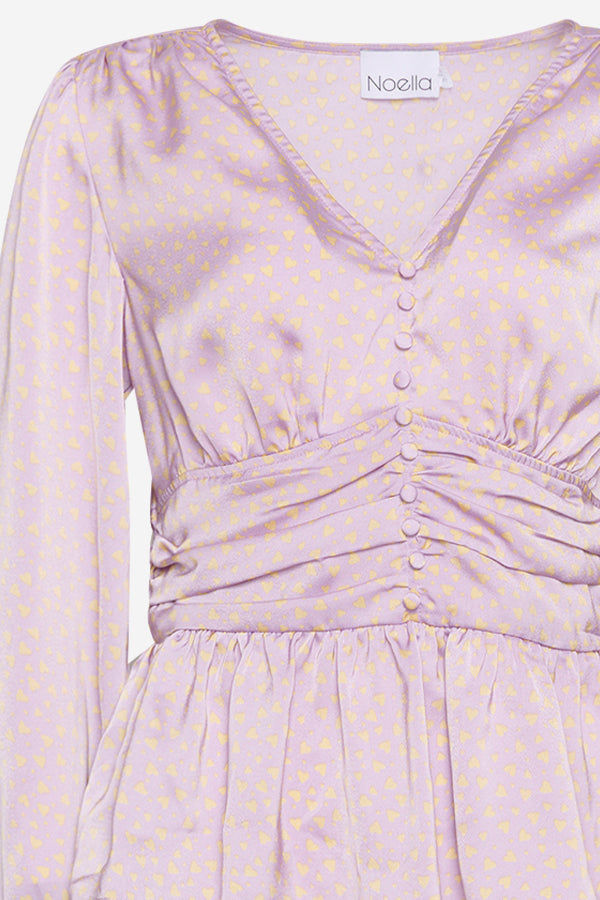 Ryder Patty Blouse Lavender Heart