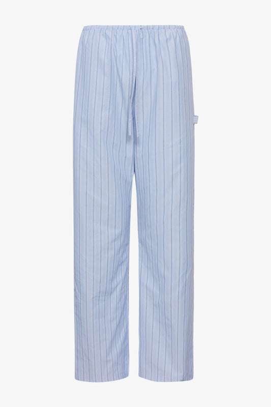 Noellas Sally Pants Light Blue Stripe. Køb Bukser hos www.noellafashion.dk