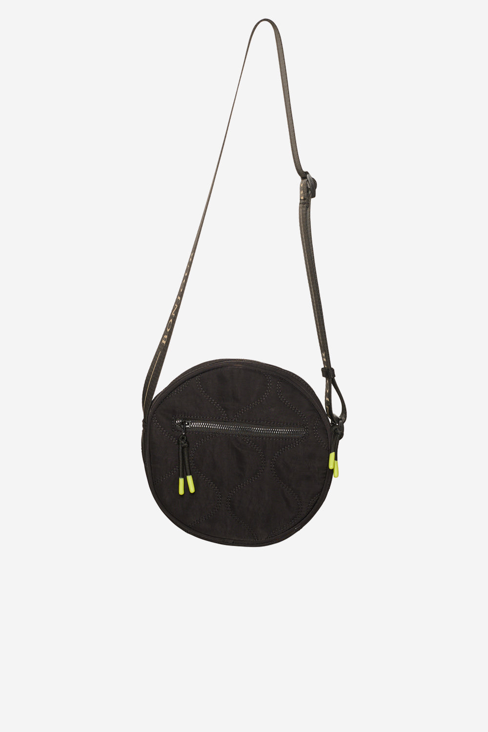 Sammy Round Quilted Bag Black