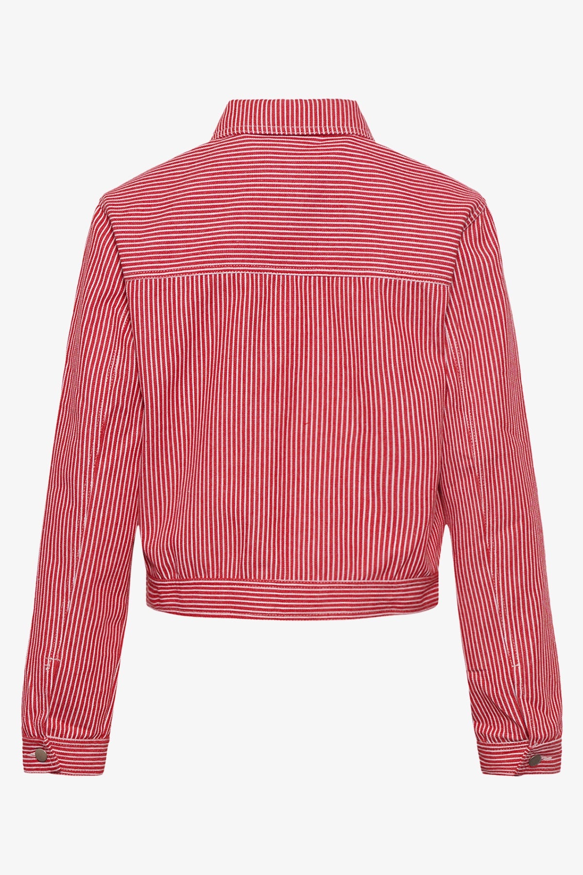 Sawyer Jacket Red/White Stripe