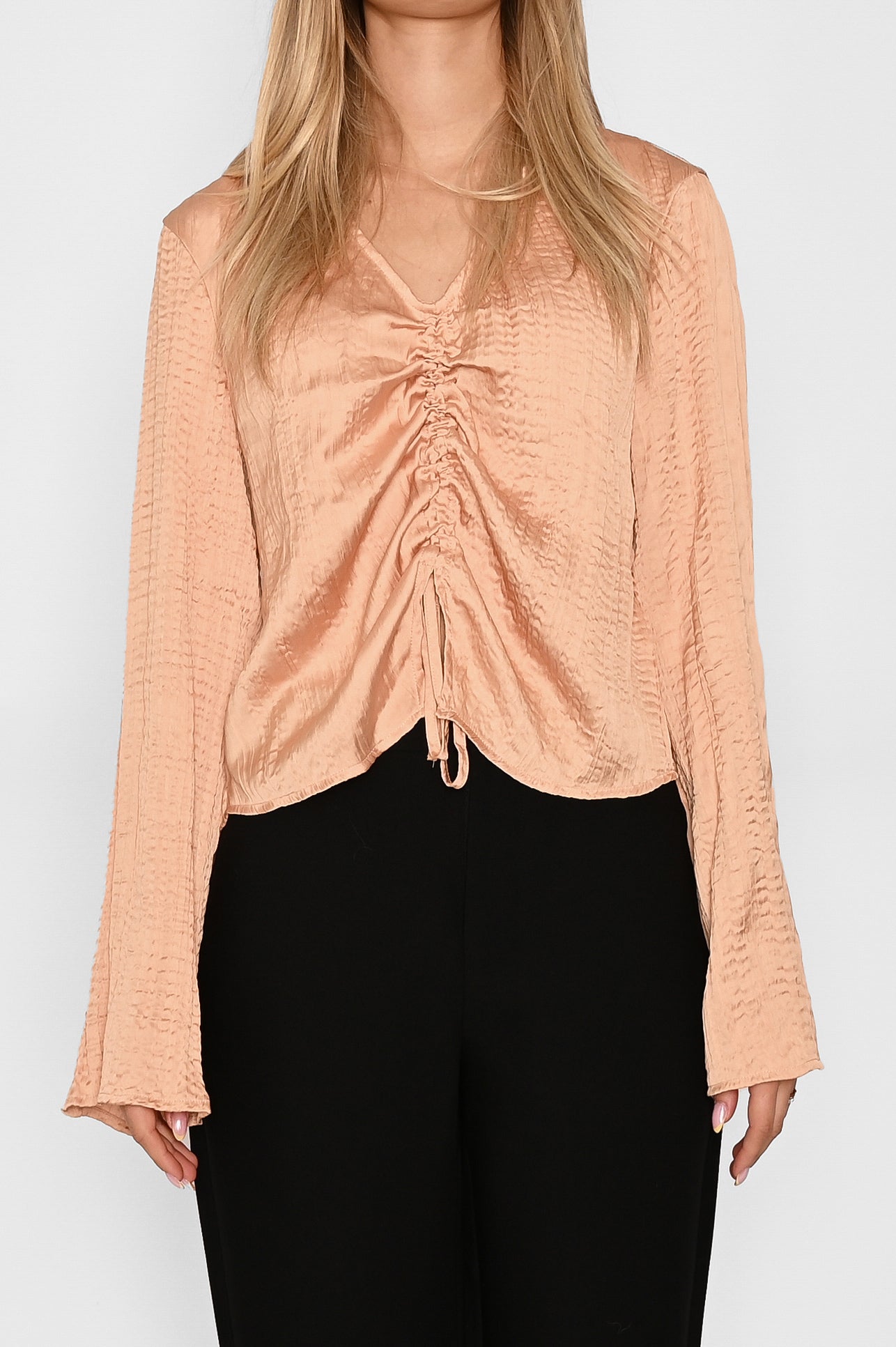 Serafina Blouse Dusty Apricot