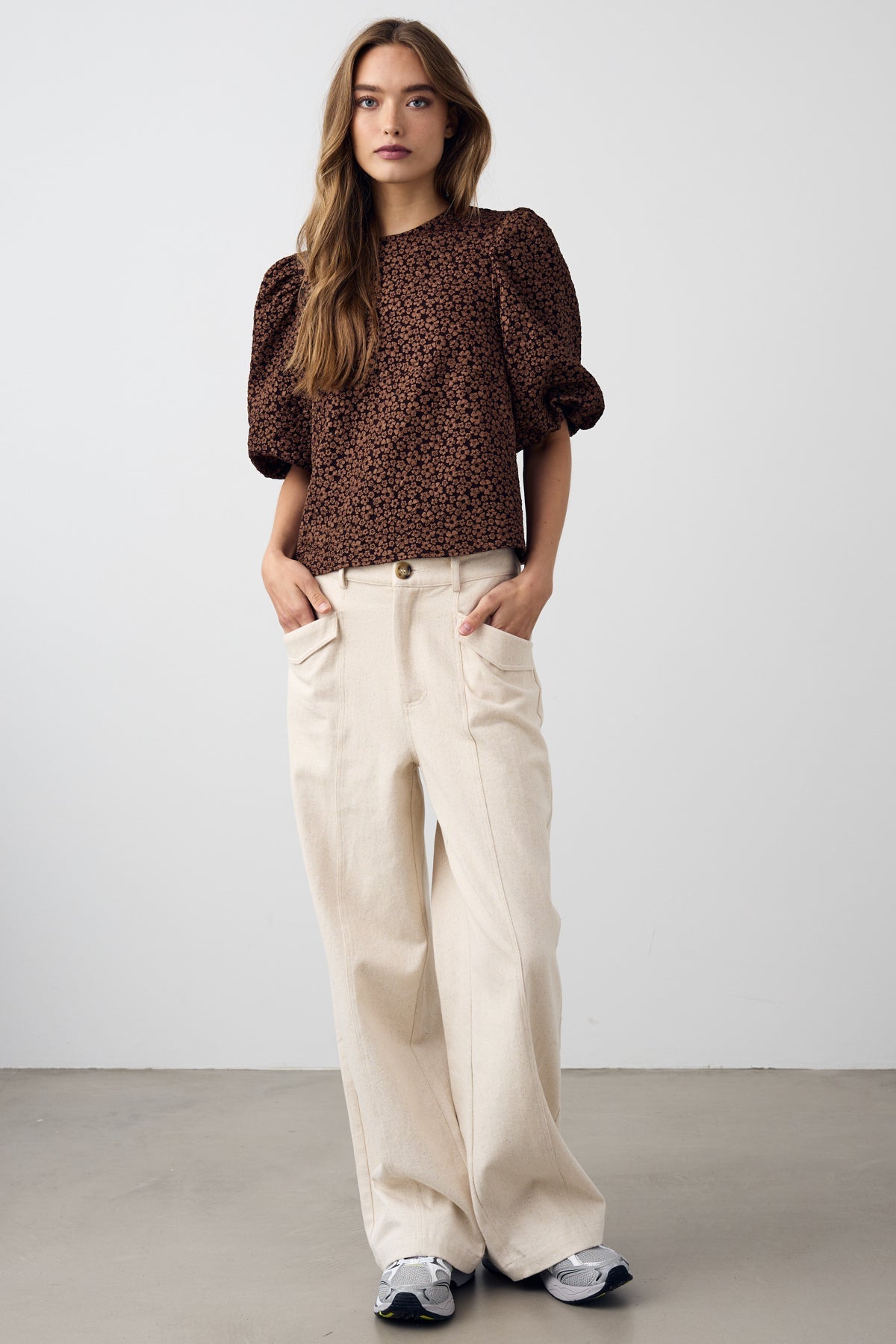 Shelly Blouse Chocolate