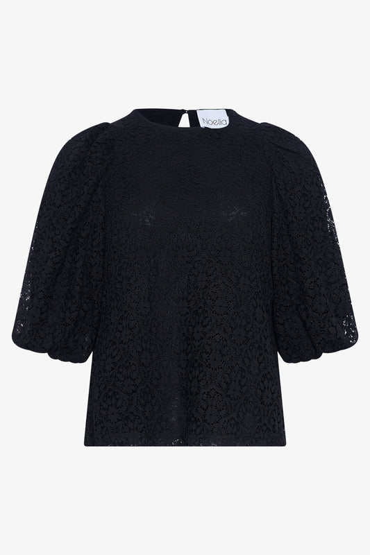 Noellas Shelly Blouse Black. Køb Bluser hos www.noellafashion.dk