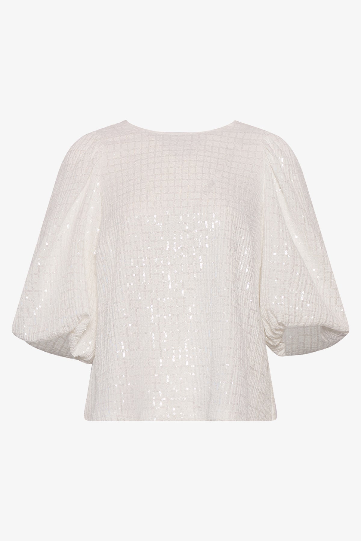 Noellas Shelly Blouse White. Køb Bluser hos www.noellafashion.dk