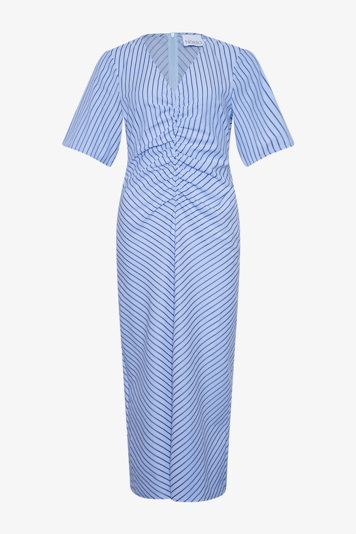 Noellas Soli Long Dress Orella Stripe. Køb Kjoler hos www.noellafashion.dk