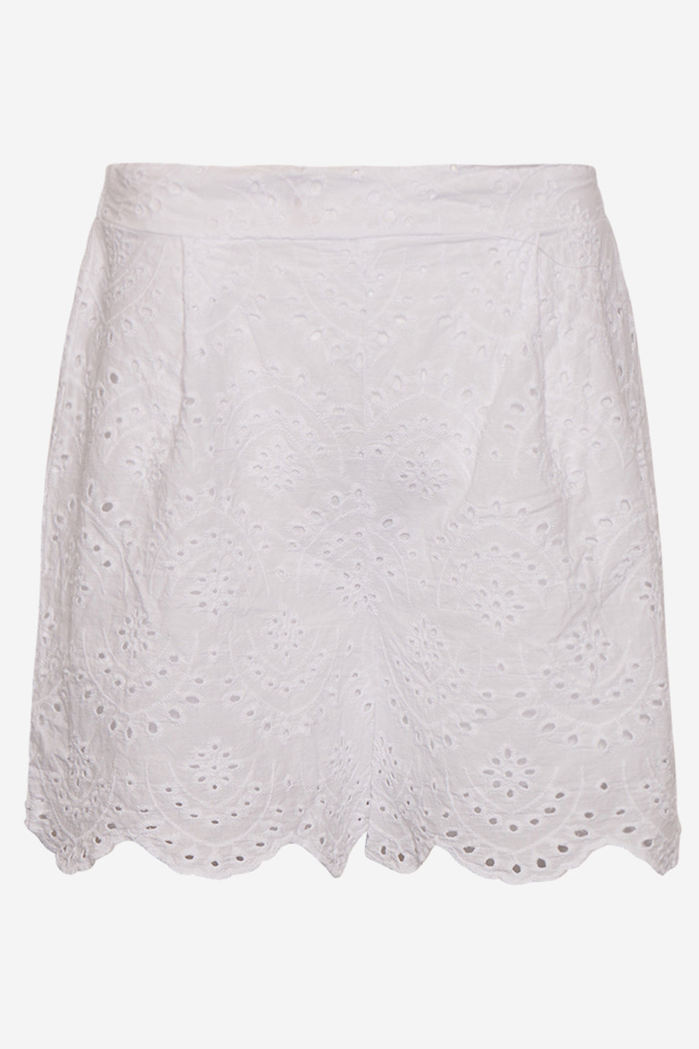 Noellas Stacy Shorts White. Køb Shorts hos www.noellafashion.dk