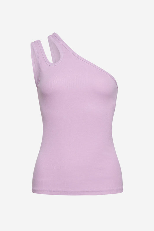 Noellas Taylor Top Lilac. Køb T-shirts / Toppe hos www.noellafashion.dk