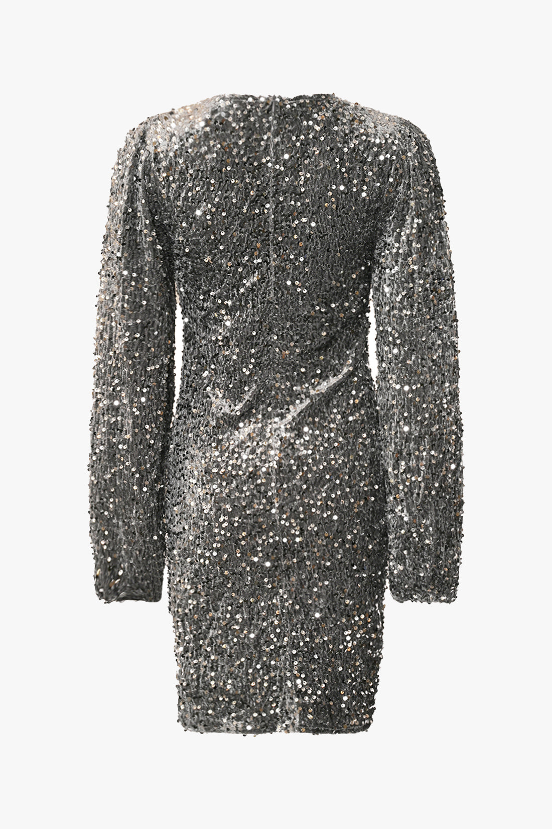 Teagan SH Dress Asphalt Silver Grey