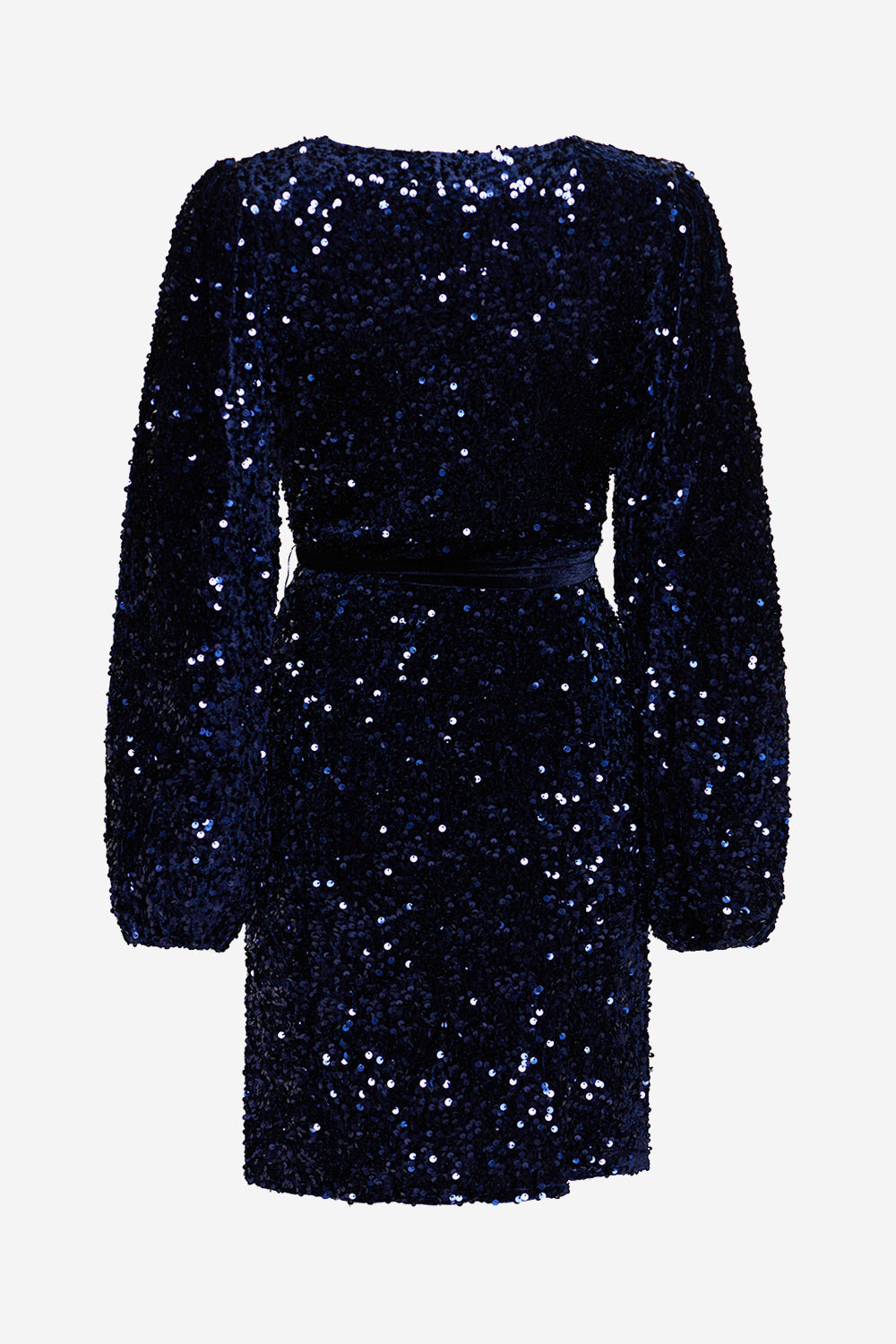 Teagan Wrap Dress Blue