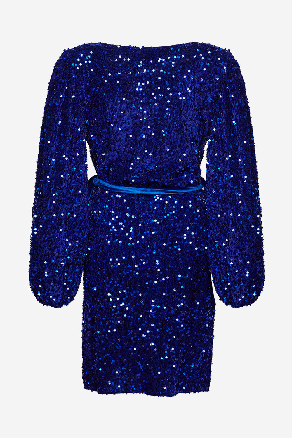 Noellas Teagan Wrap Dress Royal Blue.