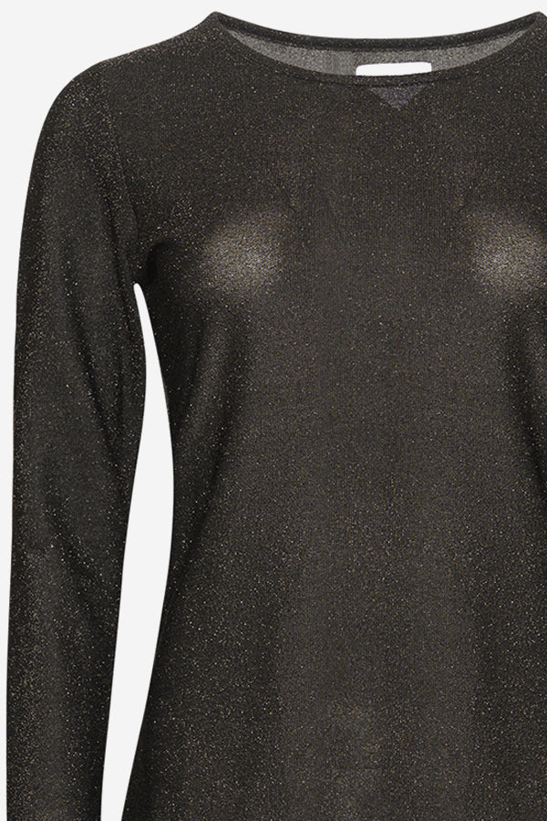 Tess l/s Blouse Black