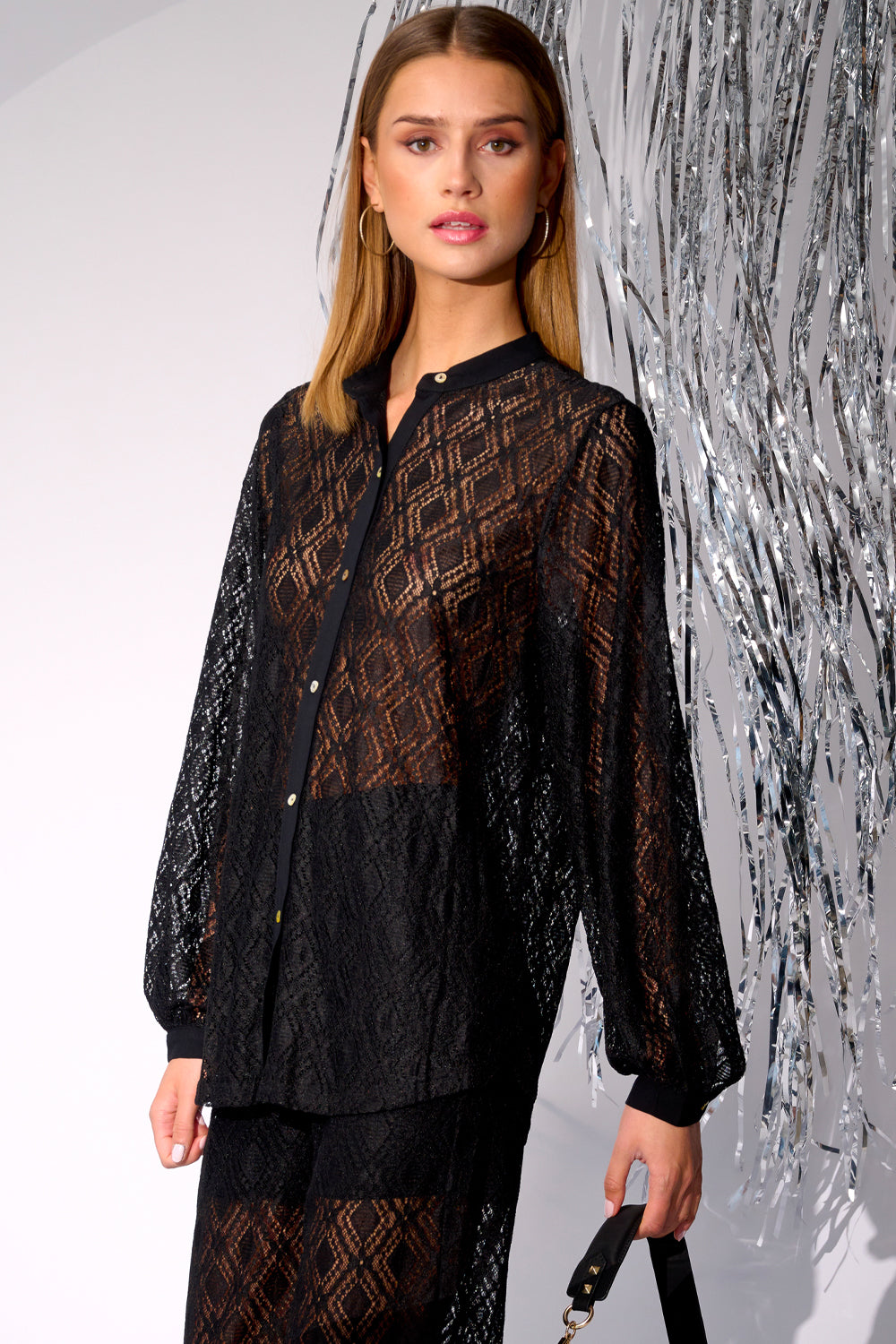 Noellas Texas Lace Shirt Black. Køb Skjorter hos www.noellafashion.dk