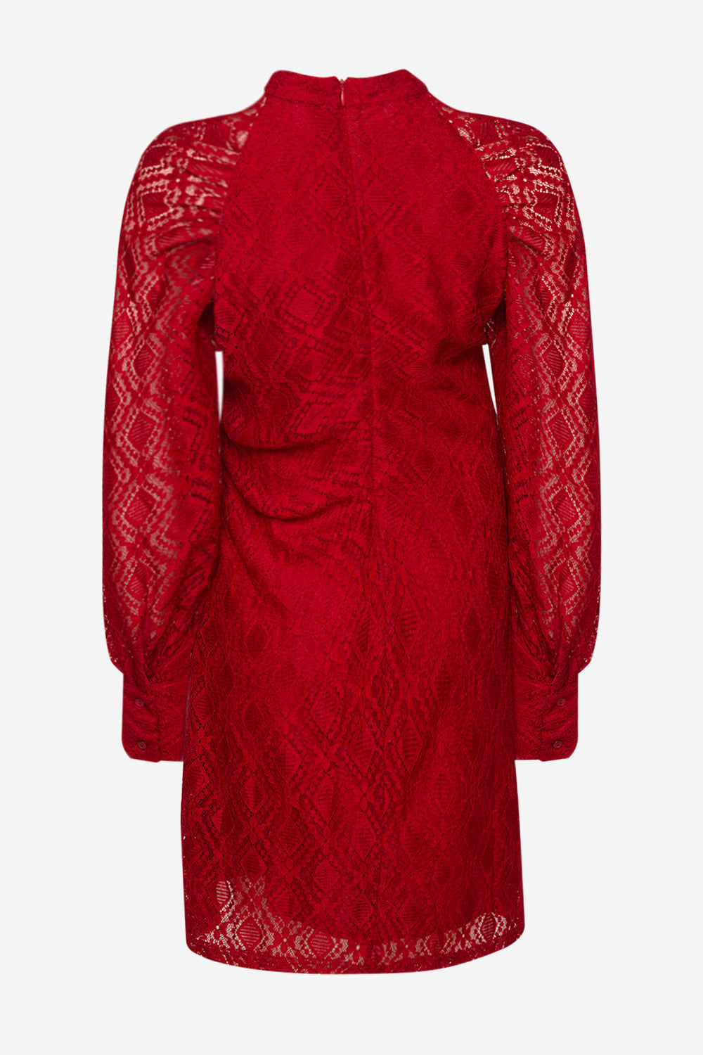 Texas Lace Dress Red