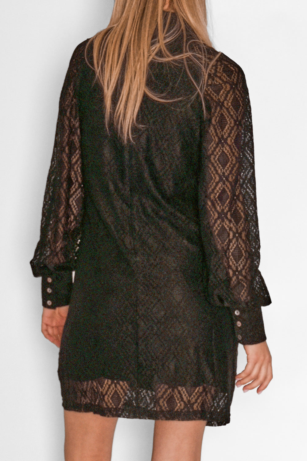 Texas Lace Dress Black