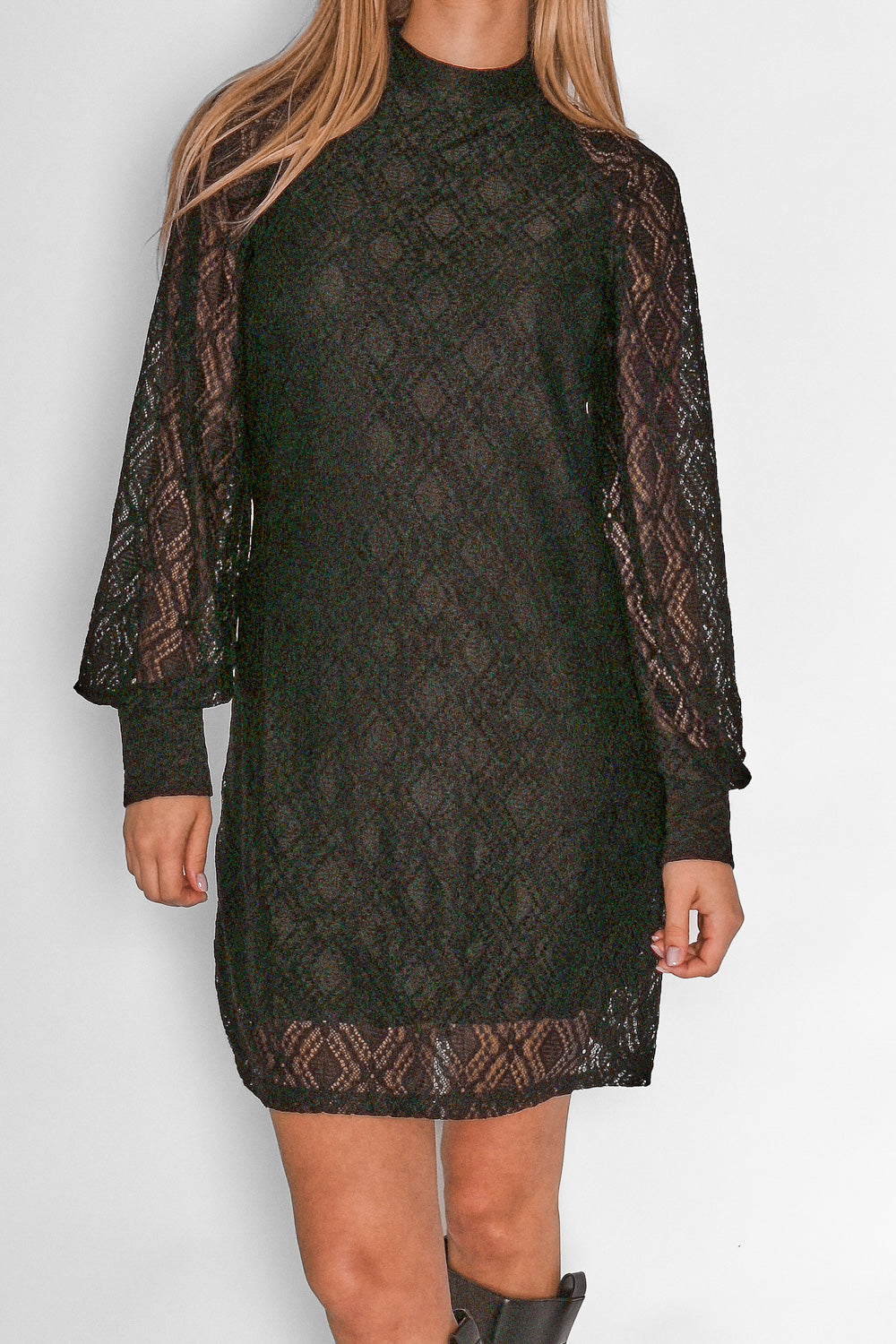 Texas Lace Dress Black