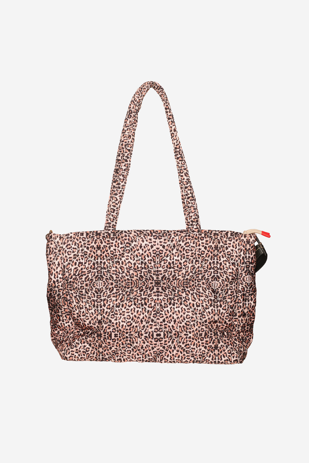 Sam Quilted Tote Bag Leopard