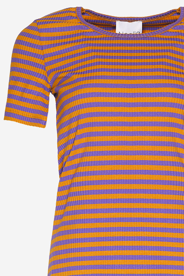 Luelle SS Tee Lilac/orange