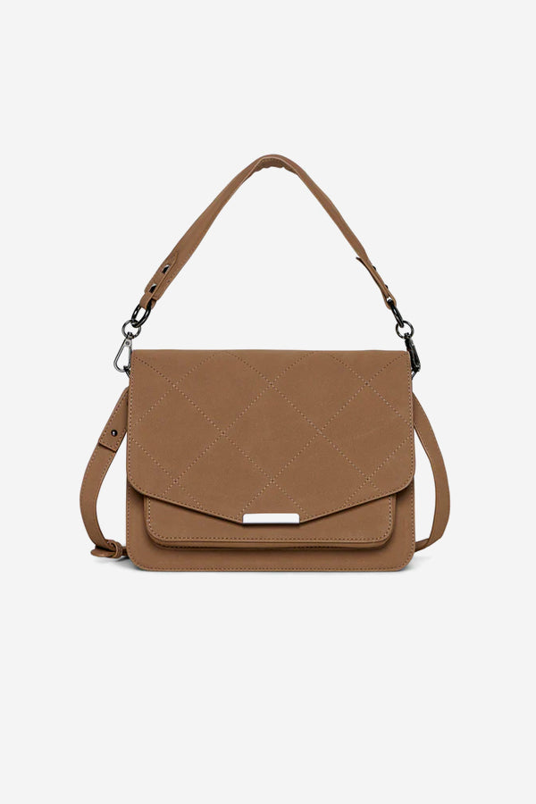 Noellas Blanca Multi Compartment Bag Taupe. Køb Tasker hos www.noellafashion.dk