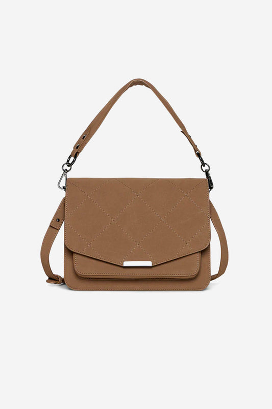 Noellas Blanca Multi Compartment Bag Taupe. Køb Tasker hos www.noellafashion.dk