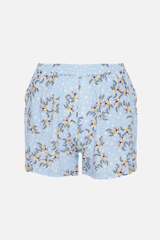 Zille Shorts Viscose Skyblue